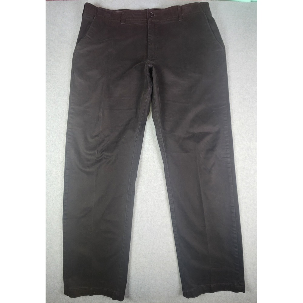 Lee Extreme‎ Comfort Pants Mens 40x32 Black Straight Fit Twill Stretch Tag 40x34